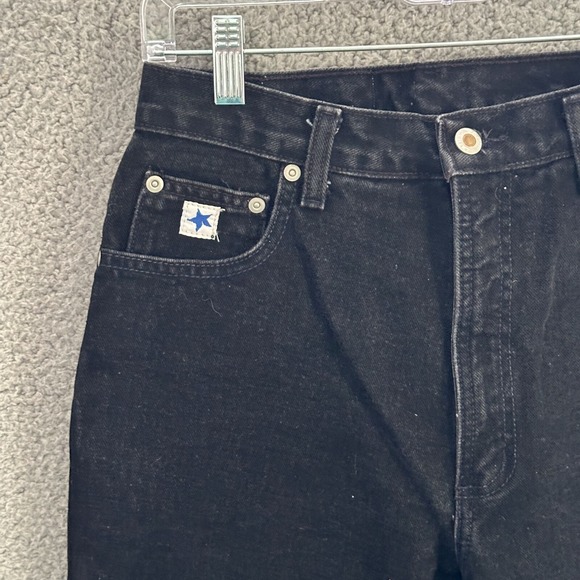 Vintage Rockies Black Jeans Womens‎ Size 29/9 28L High Rise Slim Fit Denim USA - Picture 5 of 15